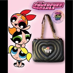 I Heart Powerpuff Girls Crossbody Bag